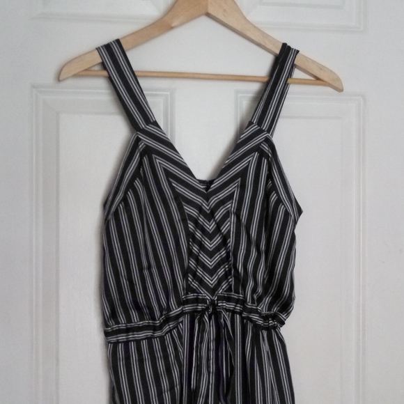 Greylin Amber Stripe Culotte Sleeveless Jumpsuit Size XS - Picture 6 of 14